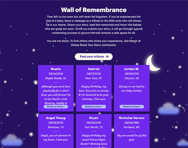 wall of remembrance