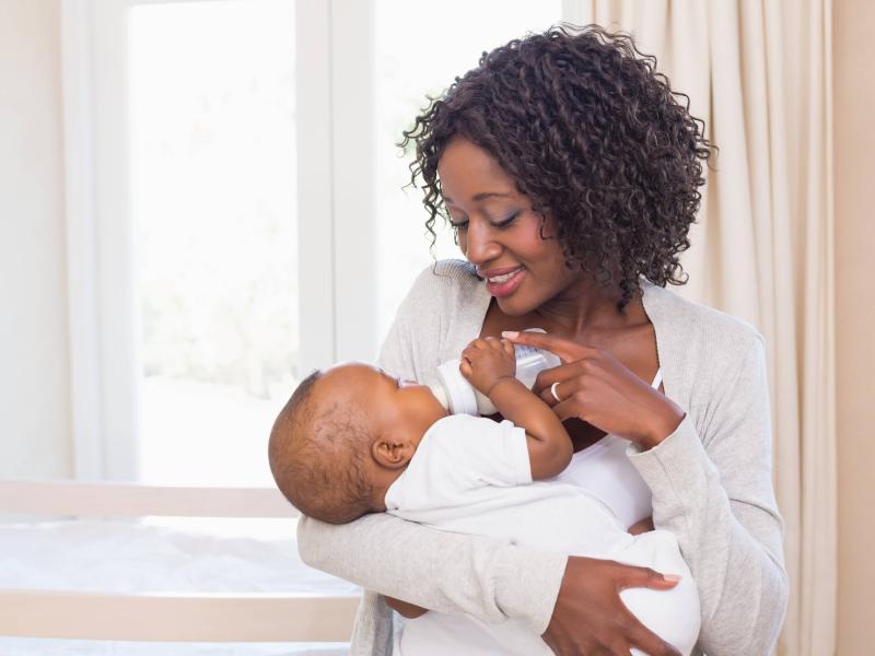 shutterstock image mom and baby