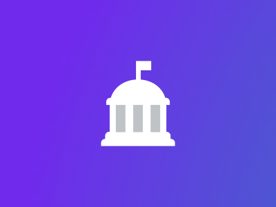 capital purple icon